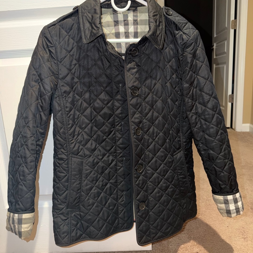 Burberry Black Quilted Women's Jacket